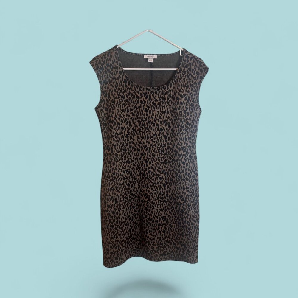 Nine West Animal Print Mini Dress